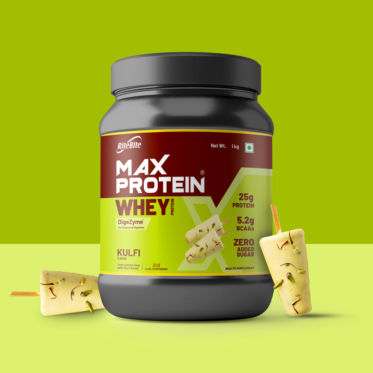 Max Protein Whey Protein Kulfi RiteBite Max Protein