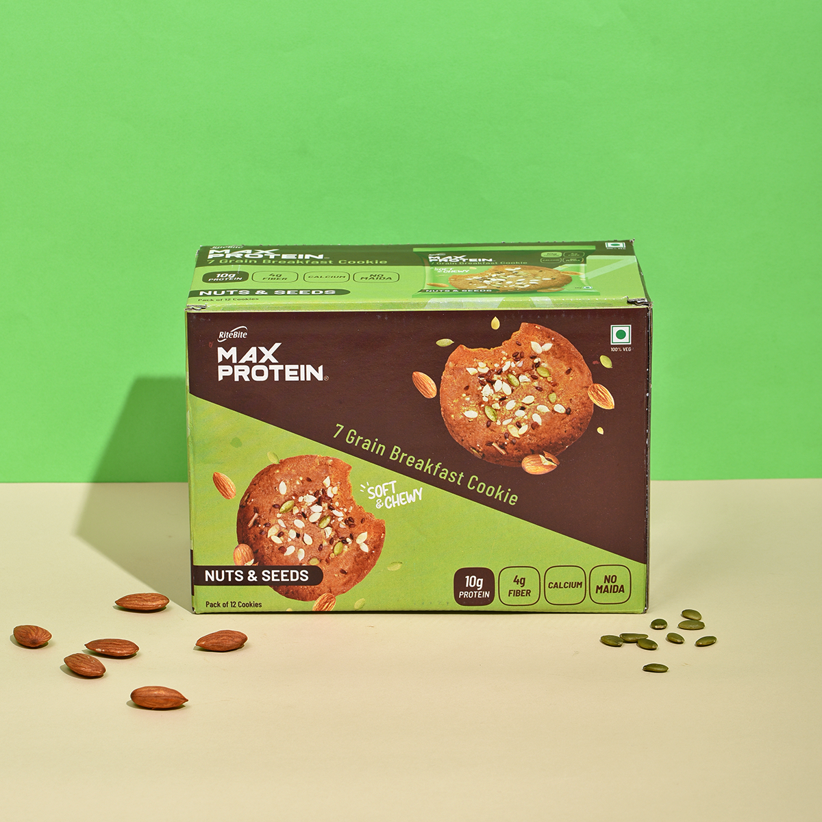 Max Protein Nuts & Seeds Cookie