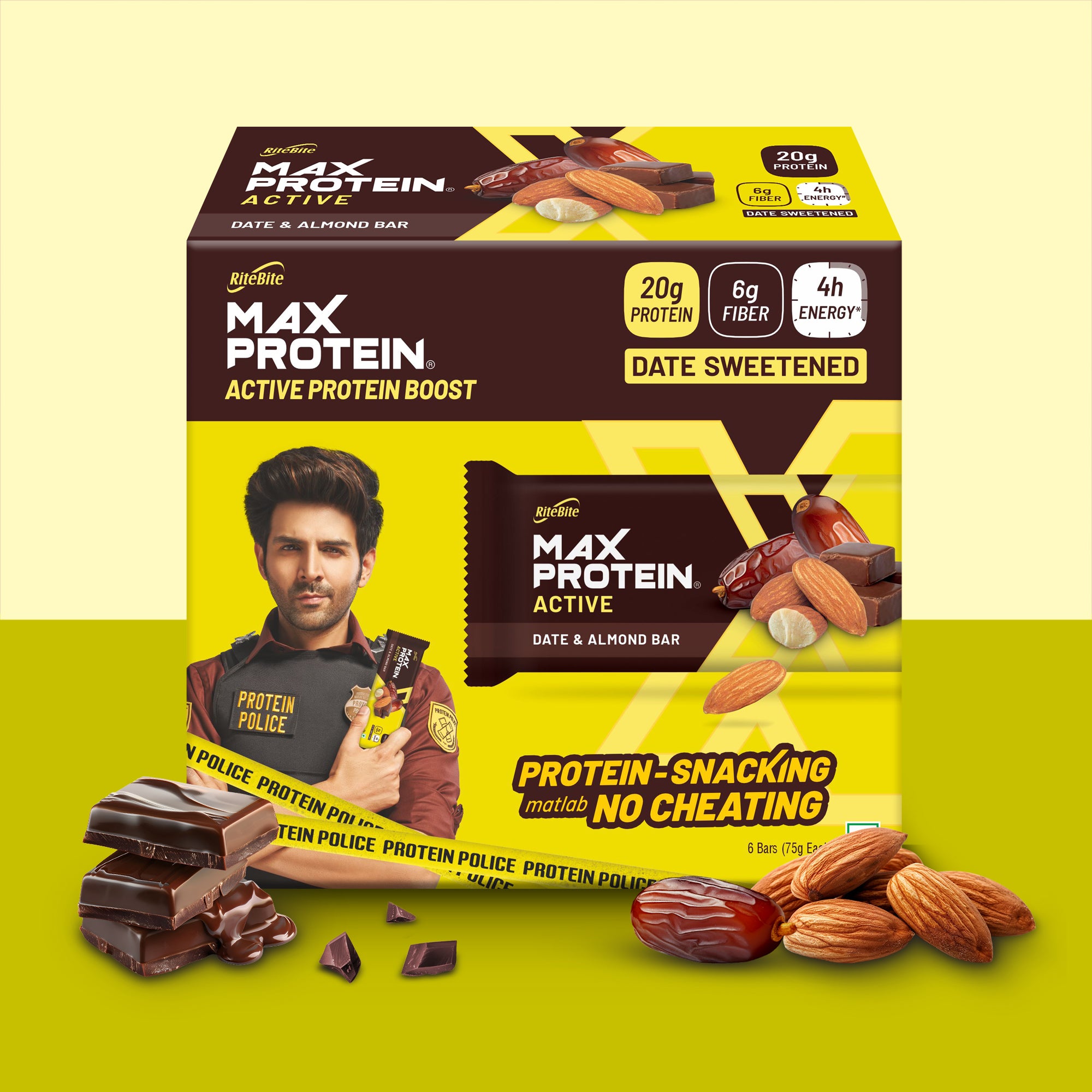 Max Protein Active Date & Almond