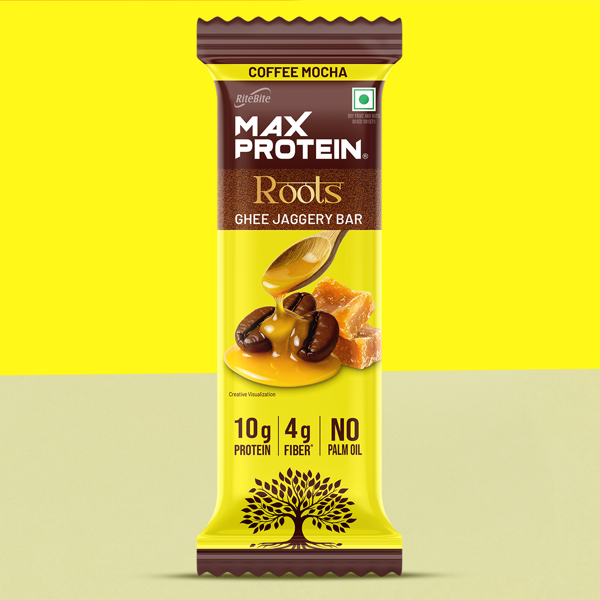 Max Protein Rice Max Protein Roots – Coffee Mocha Protein Bar – RiteBite Max Protein