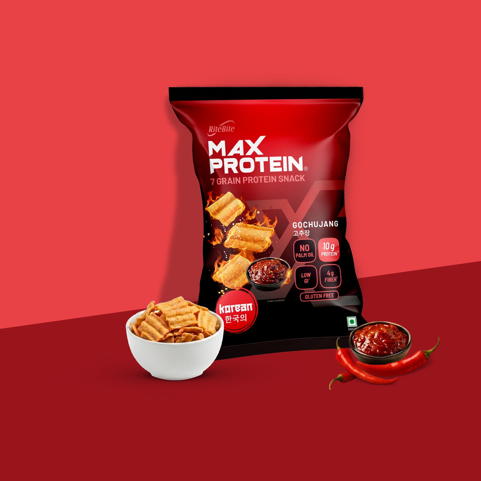 Max Protein Snacks Cheese & Jalapeno – High Protein Snacks – RiteBite ...