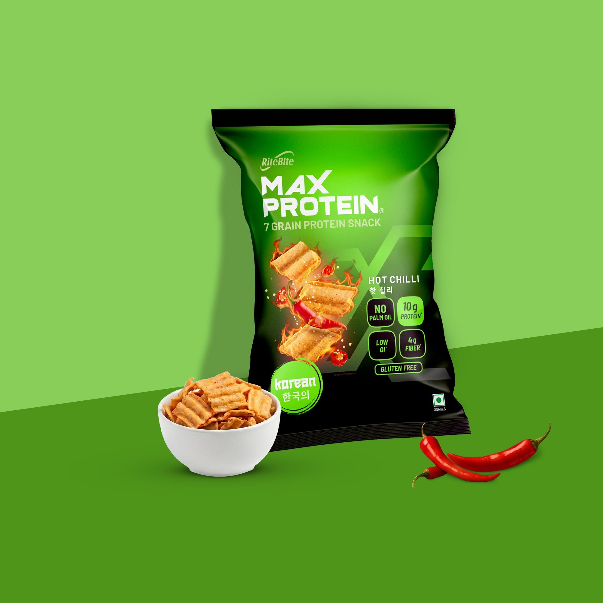 Max Protein Snacks Cheese & Jalapeno – High Protein Snacks – RiteBite ...