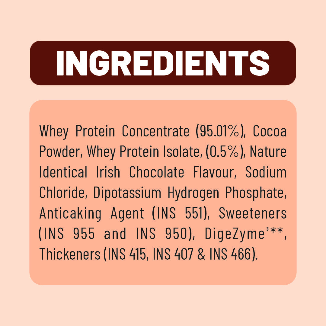 Max Protein Whey Protein - Irish Chocolate