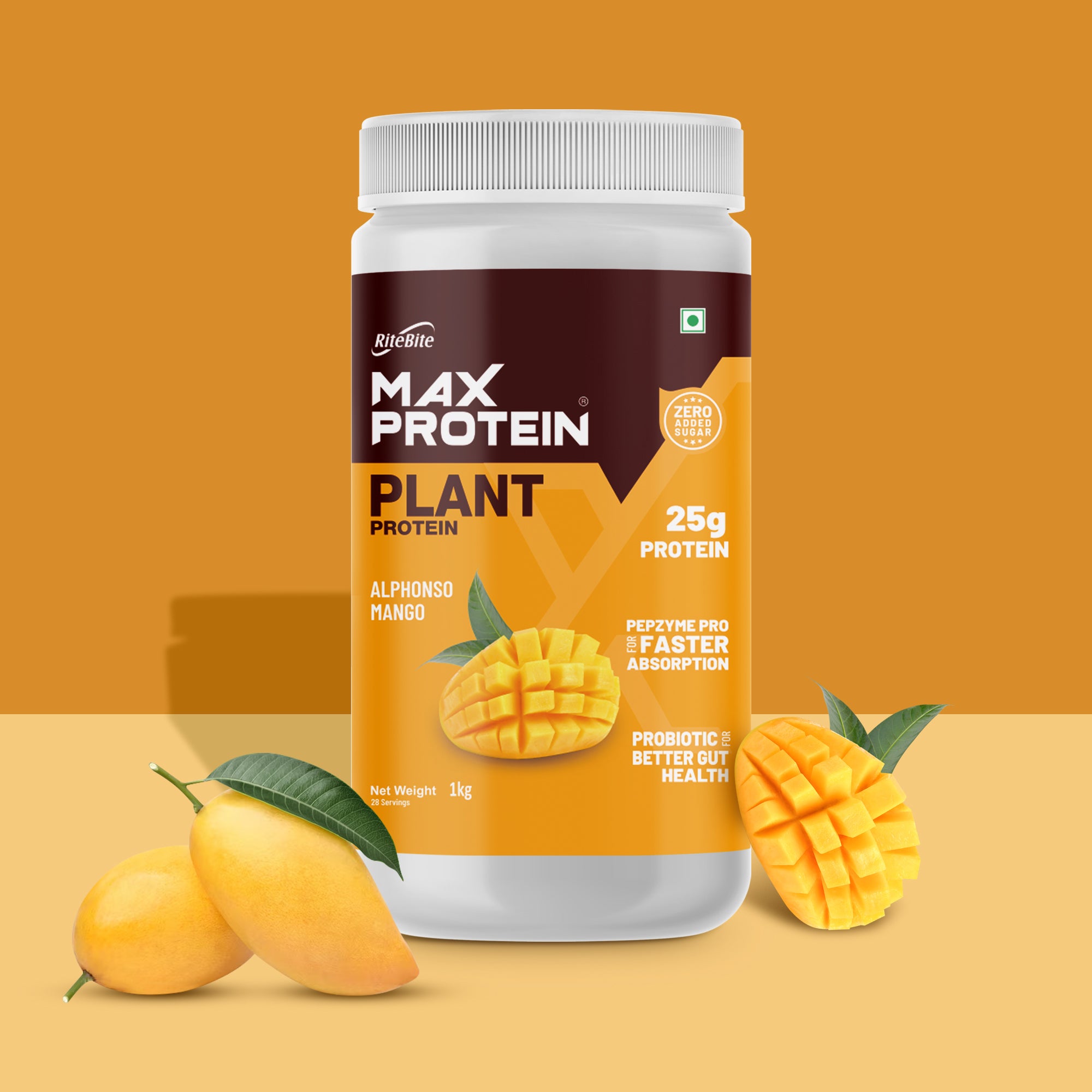 Max Protein Plant Protein - Alphonso Mango