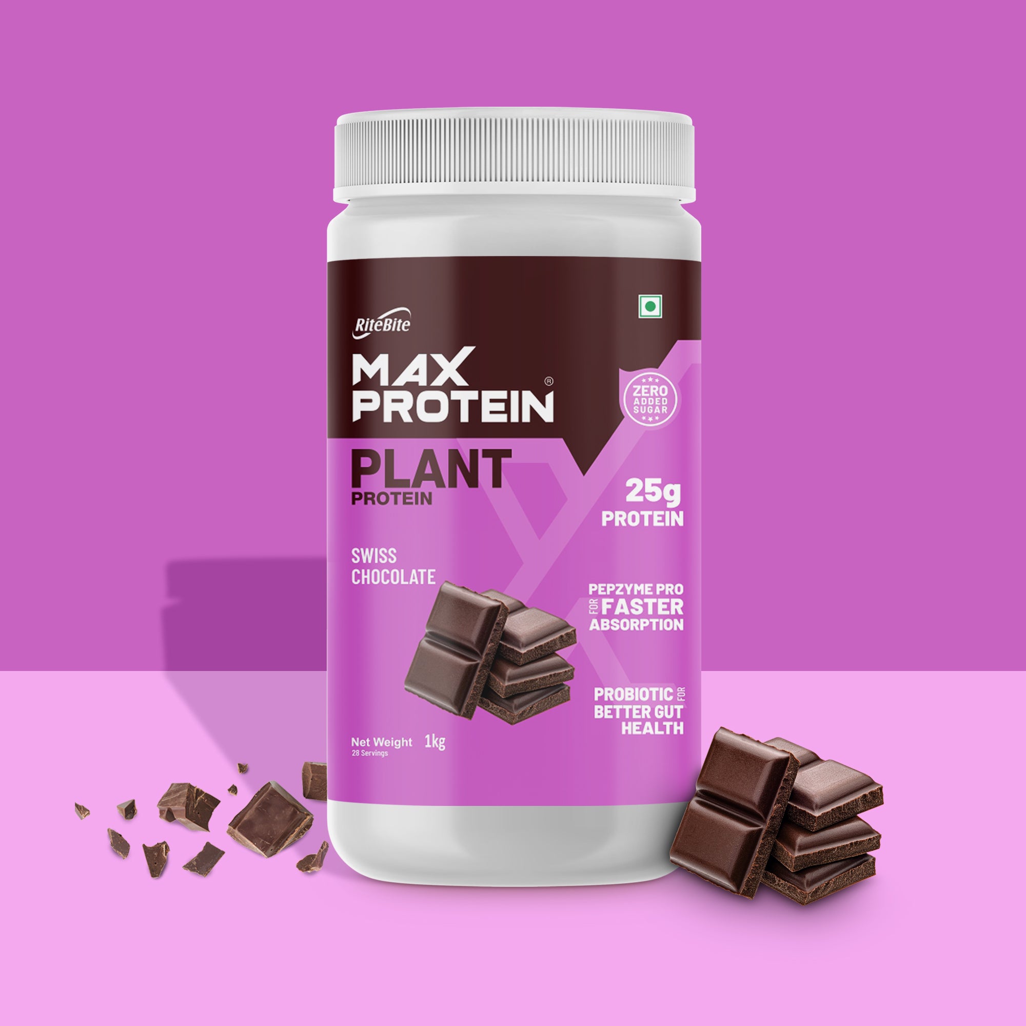 Max Protein Plant Protein - Swiss Chocolate
