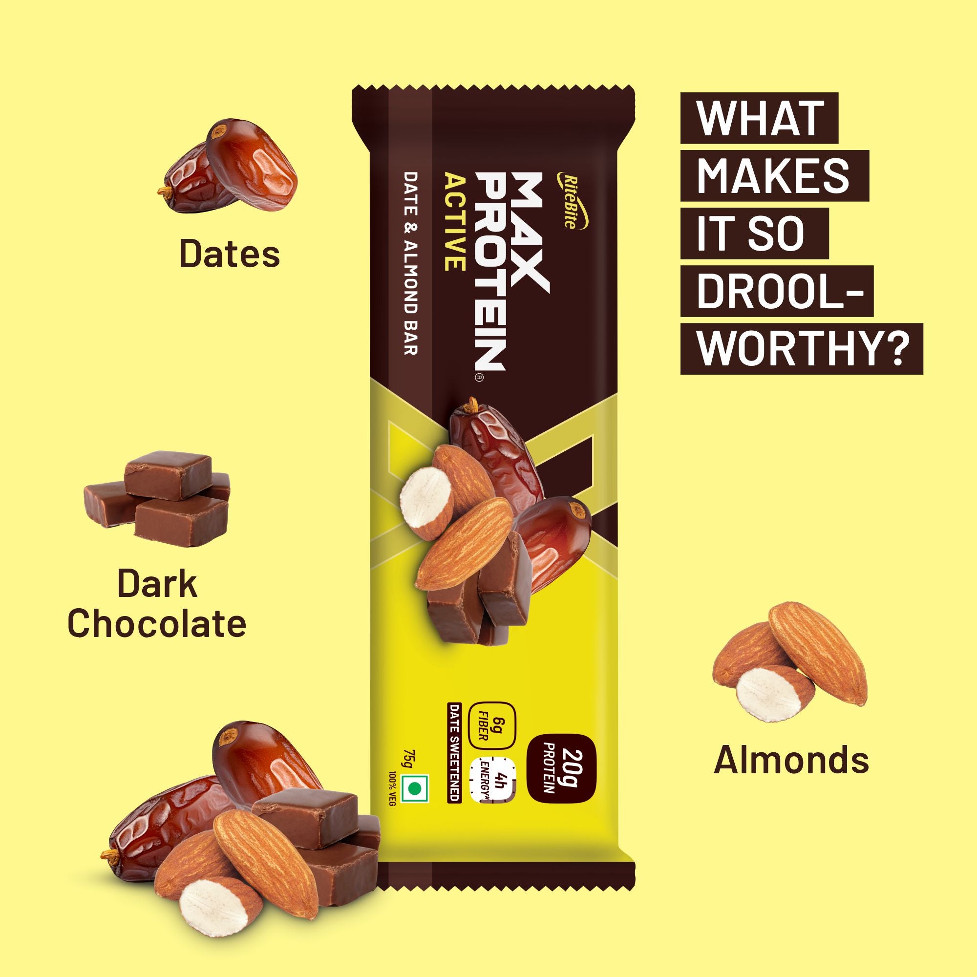 Max Protein Active Date & Almond