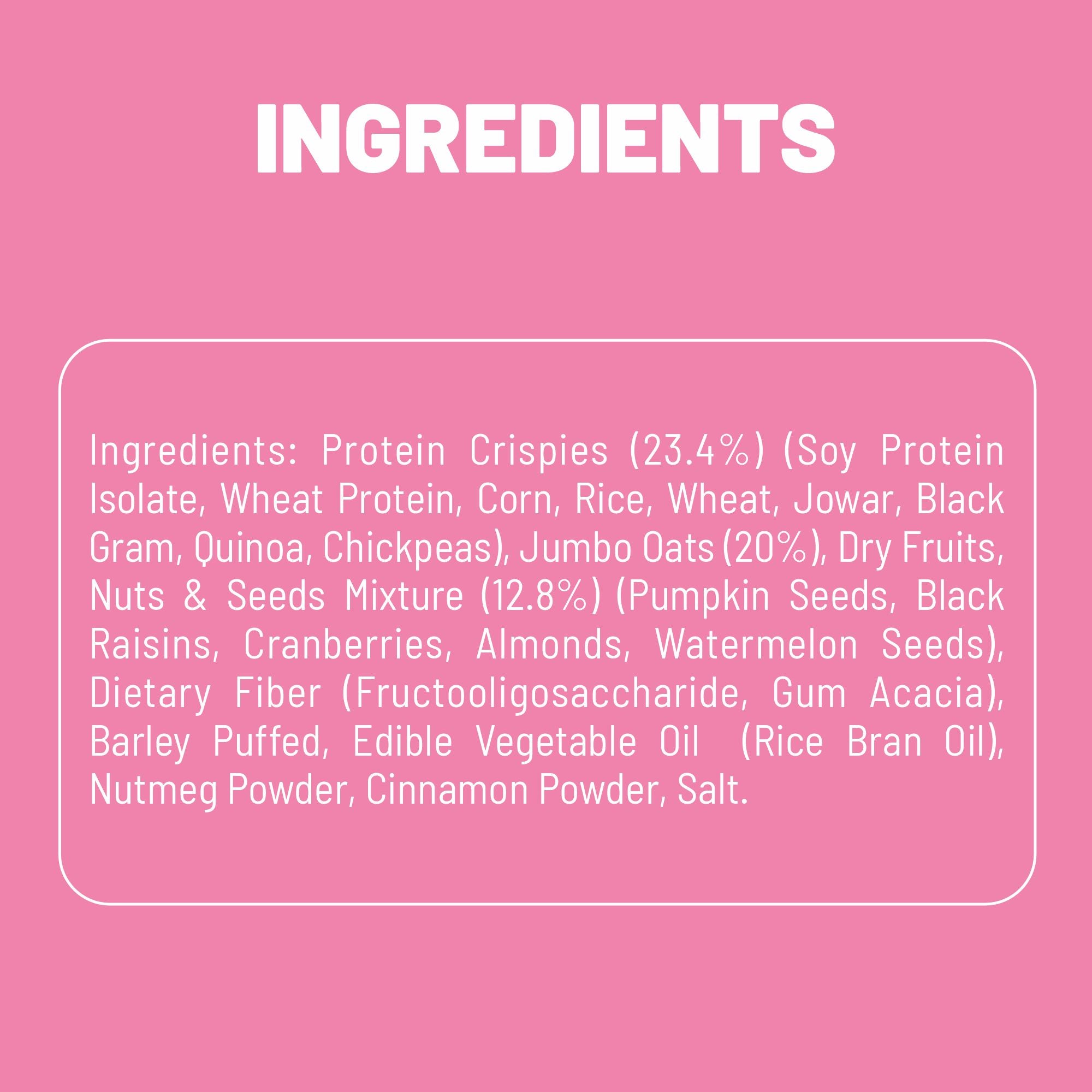 Max Protein Granola - No Added Sugar - 500g