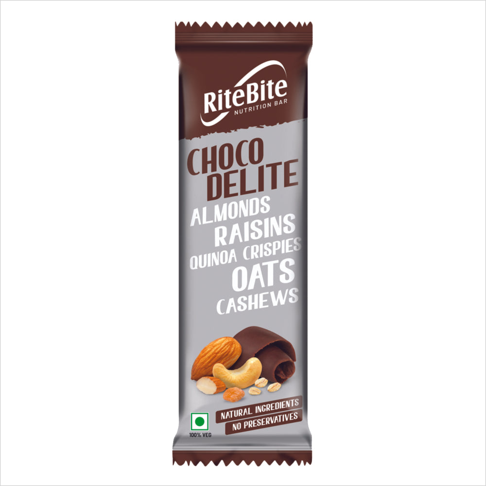 RiteBite - Choco Delite Bar Pack of 6 + Max Protein - Assorted Cookies Pack of 6 + Max Protein - Peanut Butter Choco Creamy 340g -1 Jar