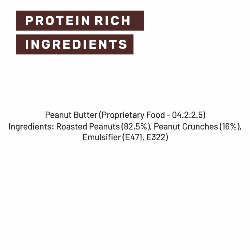 Max Protein Peanut Butter Unsweetened Crunchy - 1kg