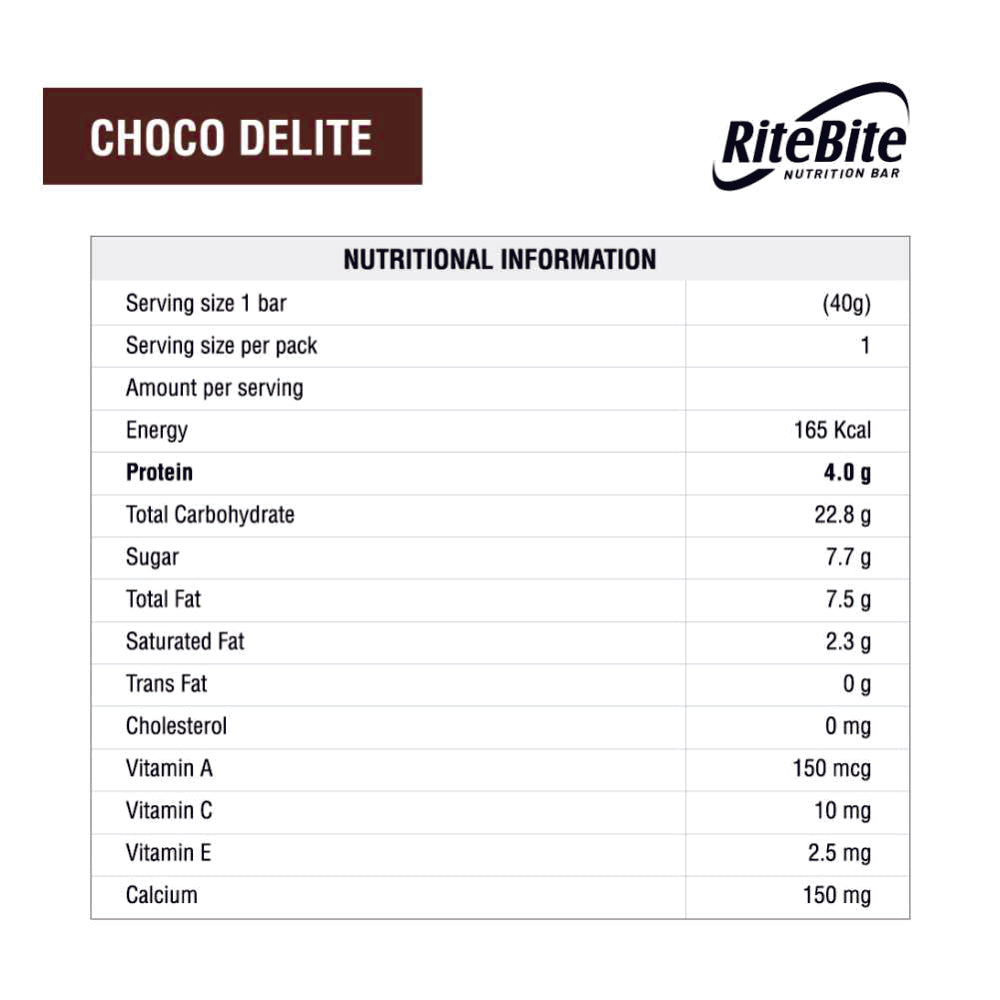 RiteBite - Choco Delite Bar Pack of 6 + Max Protein - Assorted Cookies Pack of 6 + Max Protein - Peanut Butter Choco Creamy 340g -1 Jar