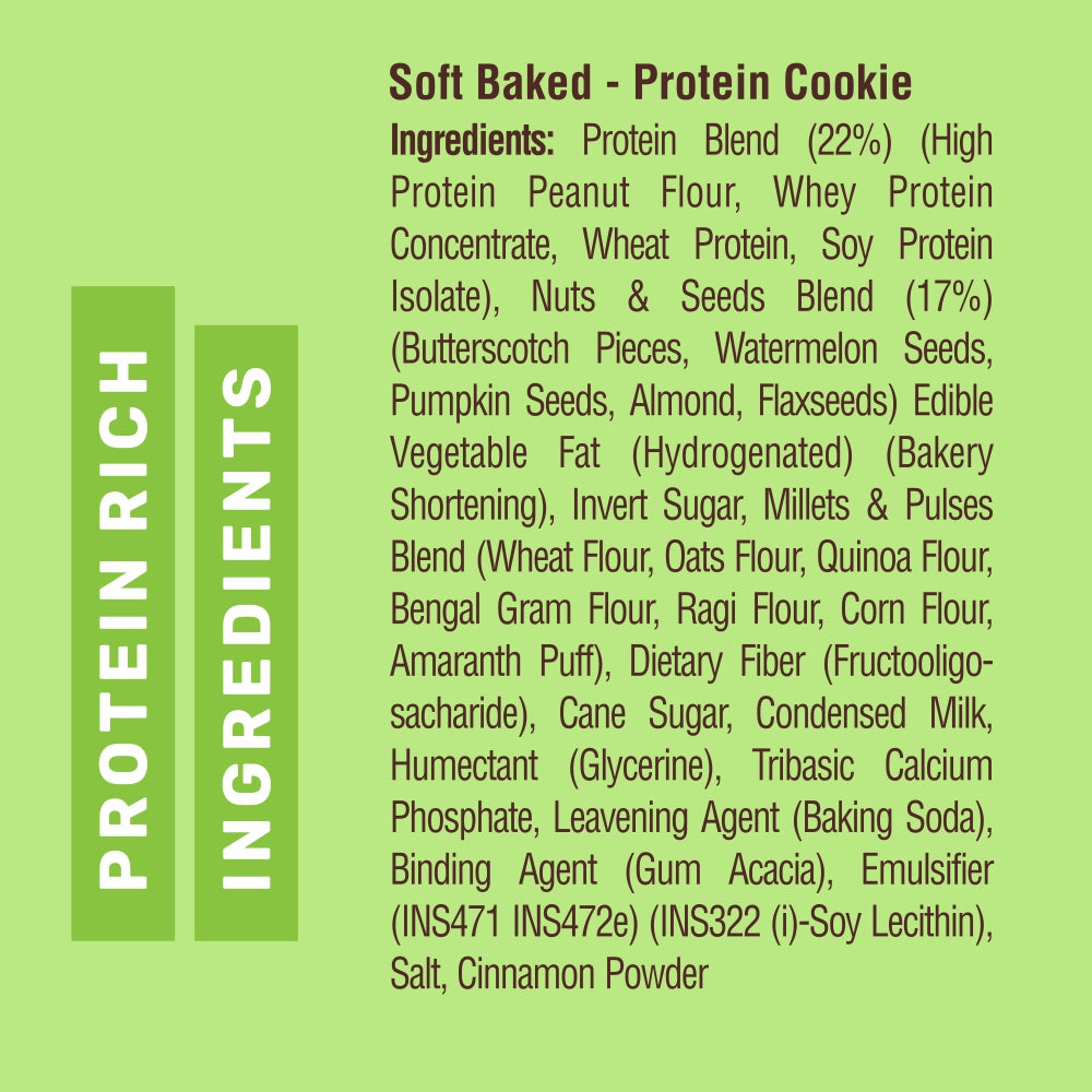 Max Protein Nuts & Seeds Cookie (Pack of 12)