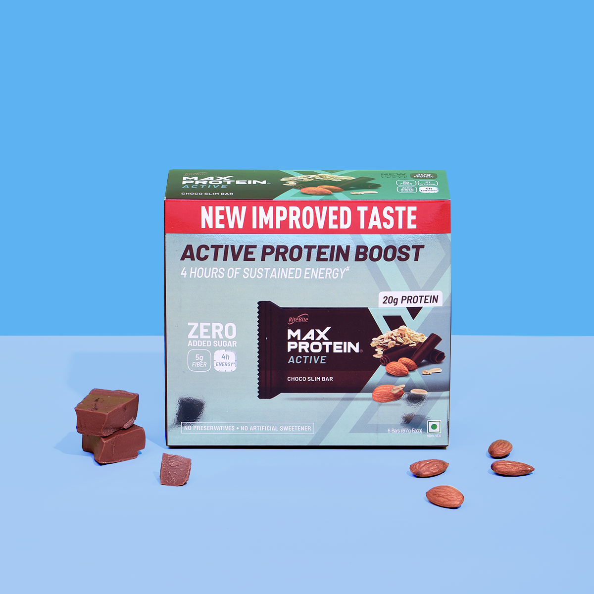 Max Protein Active Choco Slim Pack of 6