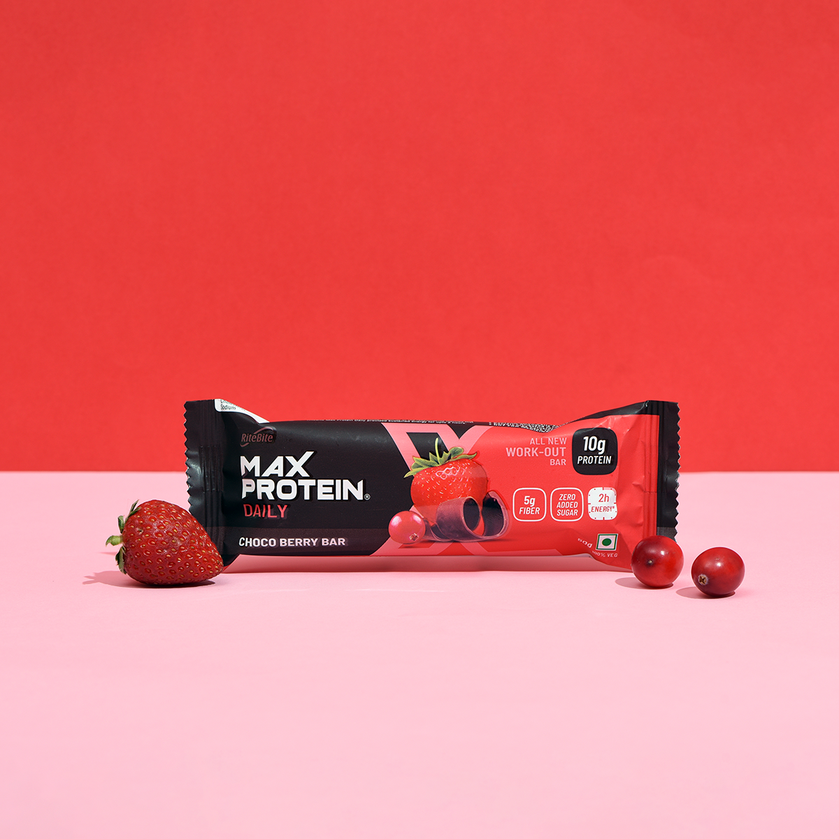 Max Protein Daily Choco Berry 10g Protein Bar