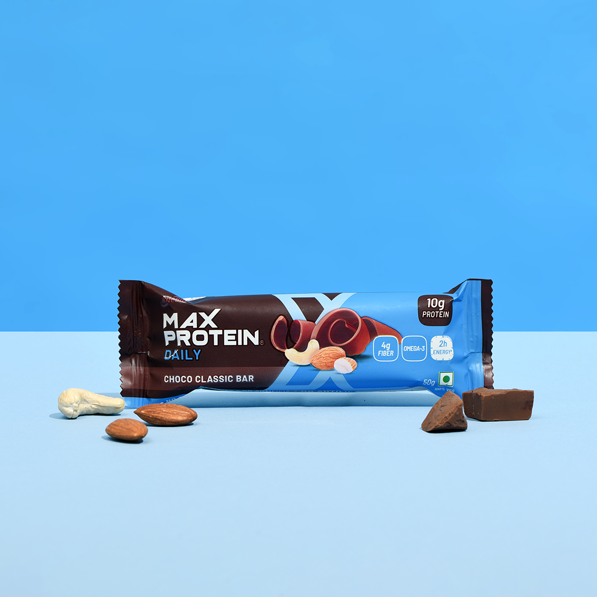 Max Protein Daily Choco Classic Protein Bar Front