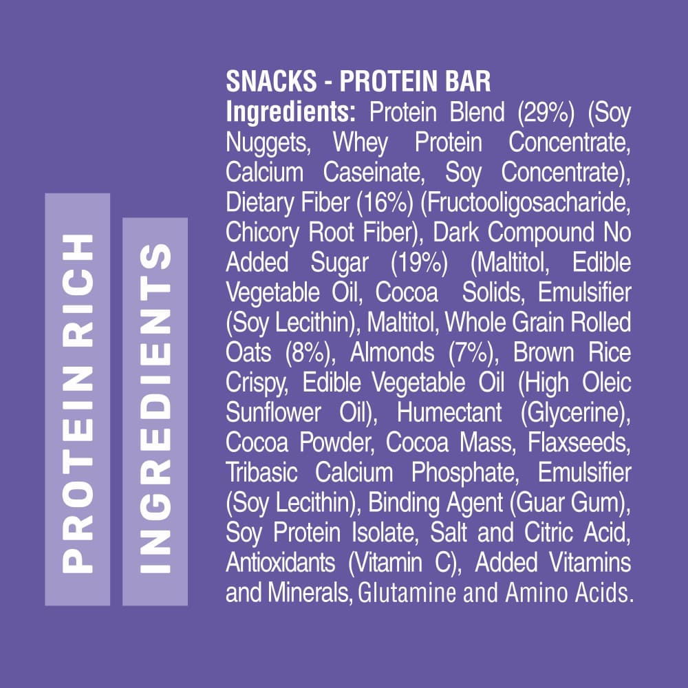 Max Protein Daily Choco Almond Ingredients