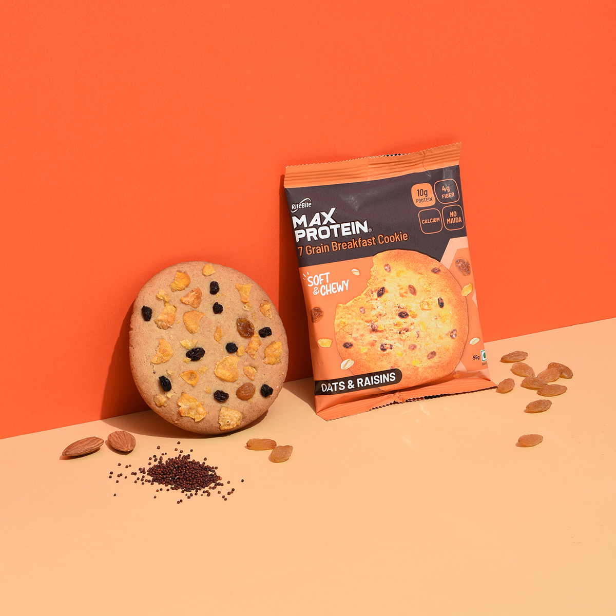 Max Protein Oats & Raisins Cookie