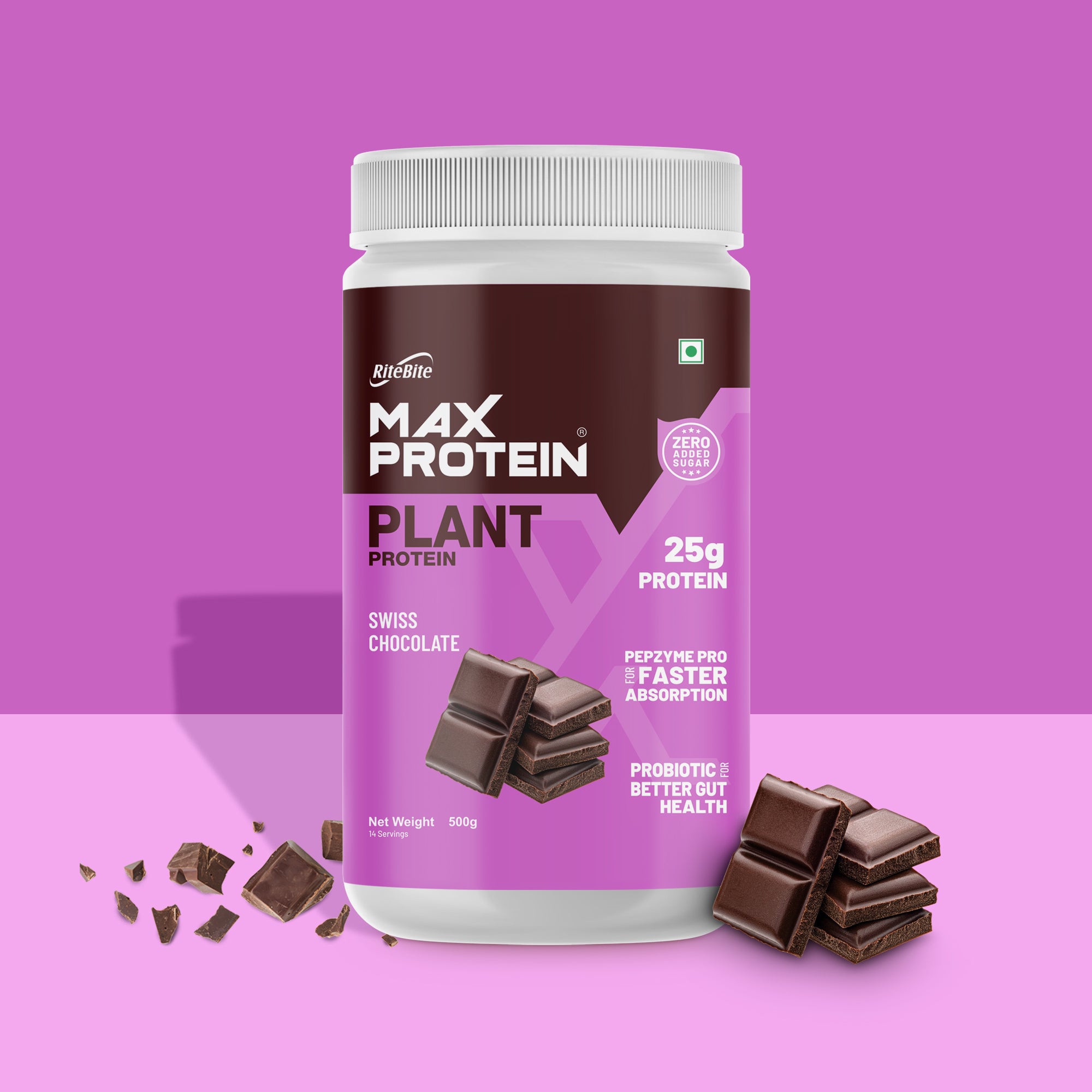 Max Protein Plant Protein - Swiss Chocolate
