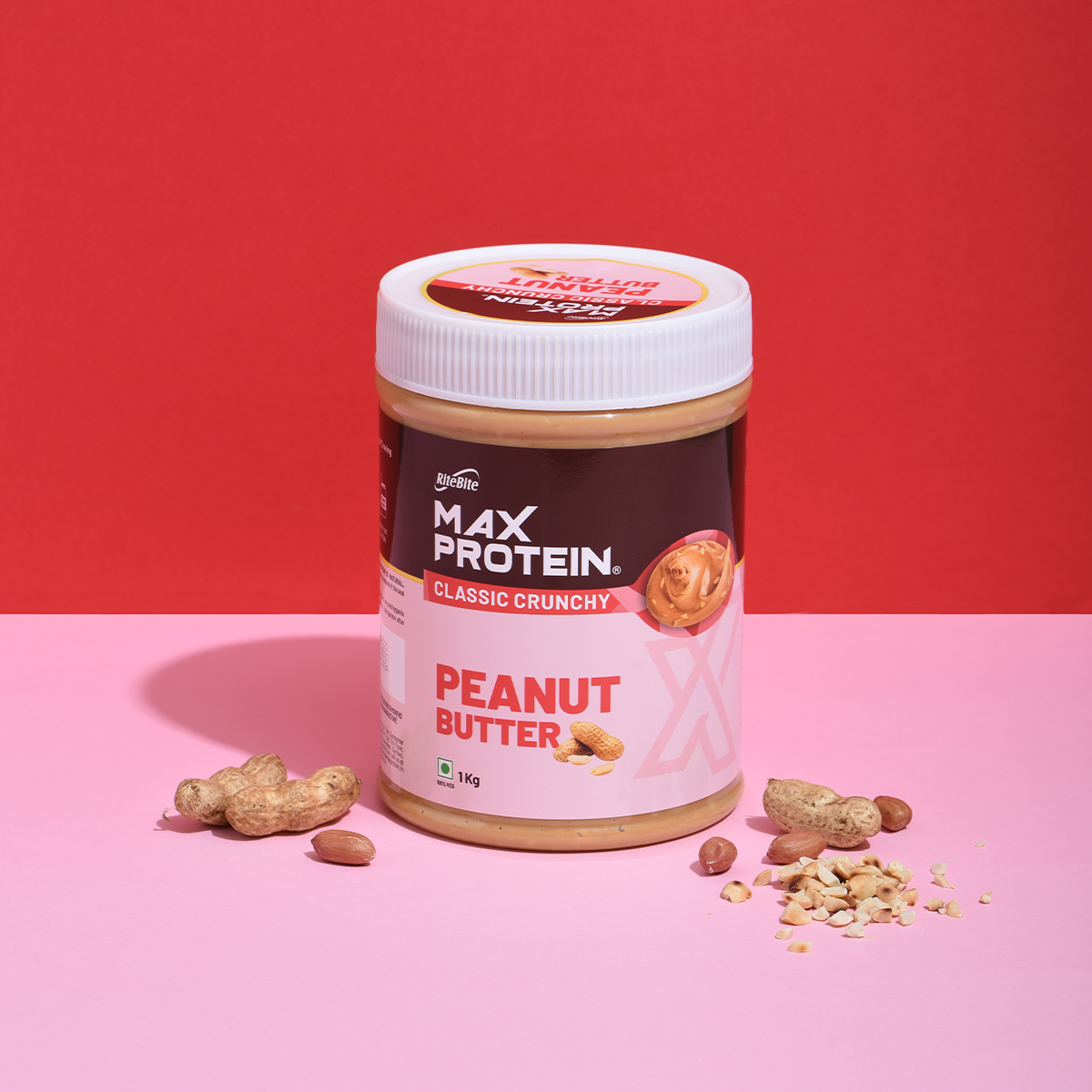 Max Protein Peanut Butter Classic Crunchy - 1kg